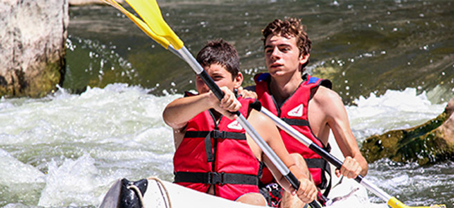 canoe en ardèche