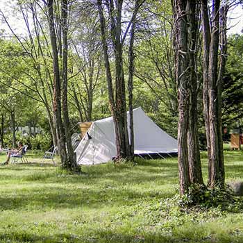 Emplacement camping Ardèche
