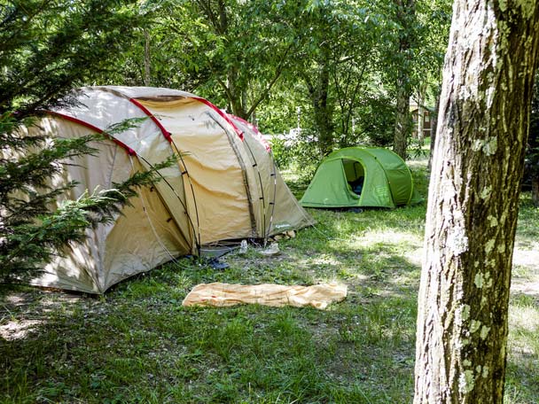 emplacement de camping en ardèche