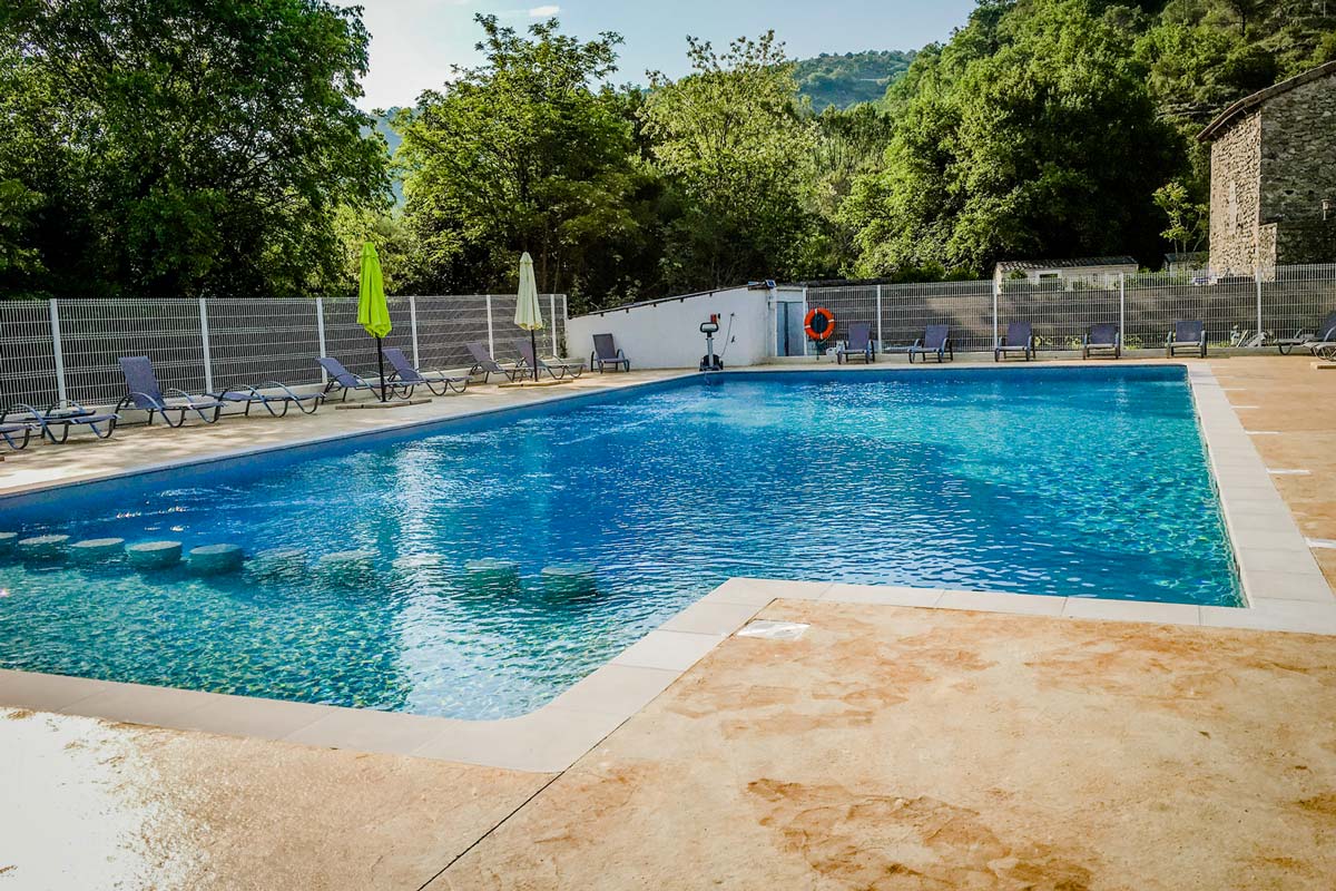 camping avec piscine Saint-martin-d'ardèche