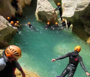 camping avec canyoning ardeche