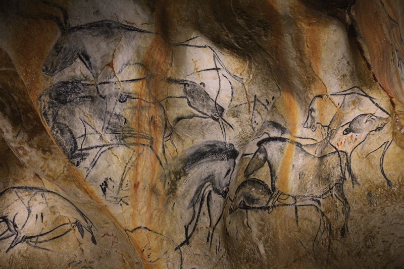 Panneau Des Chevaux - grotte de chauvet2
